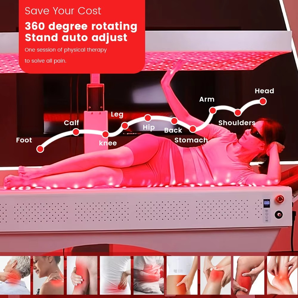 Red Light Therapy Bed Functions for Full Body Wellness and Recovery