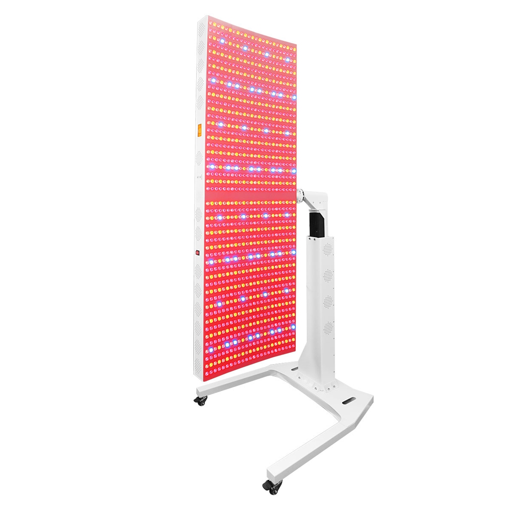 Red Light Therapy Bed Panel with Adjustable Rotate Bracket for Flexible Positioning