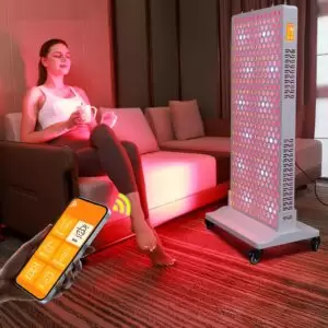 36-inch full body 9-wavelength red light therapy panel as an advanced home pain relief device.