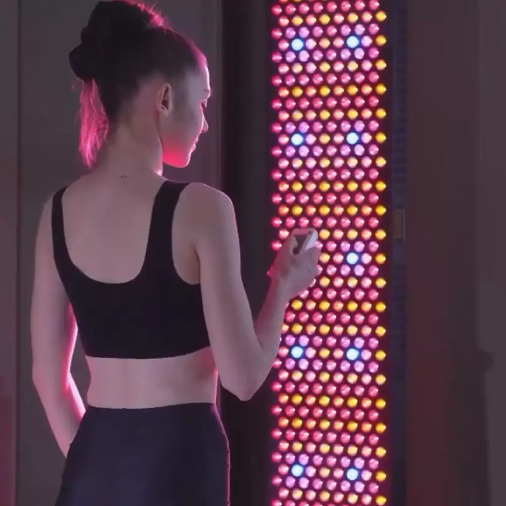 72 Inch Full Body LED Red Light Therapy Panel: 9-Wavelengths Home Pain Relief Device