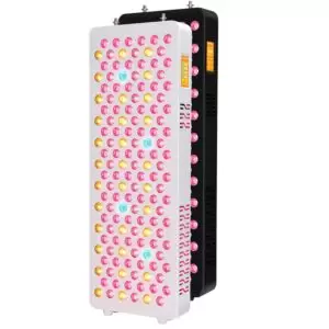 25-inch 9-wavelength LED red light therapy panel front view with red and near infrared light therapy technology