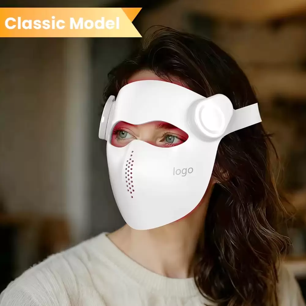 Medical Grade Silicone 3D LED Facial Mask for Anti-Wrinkle