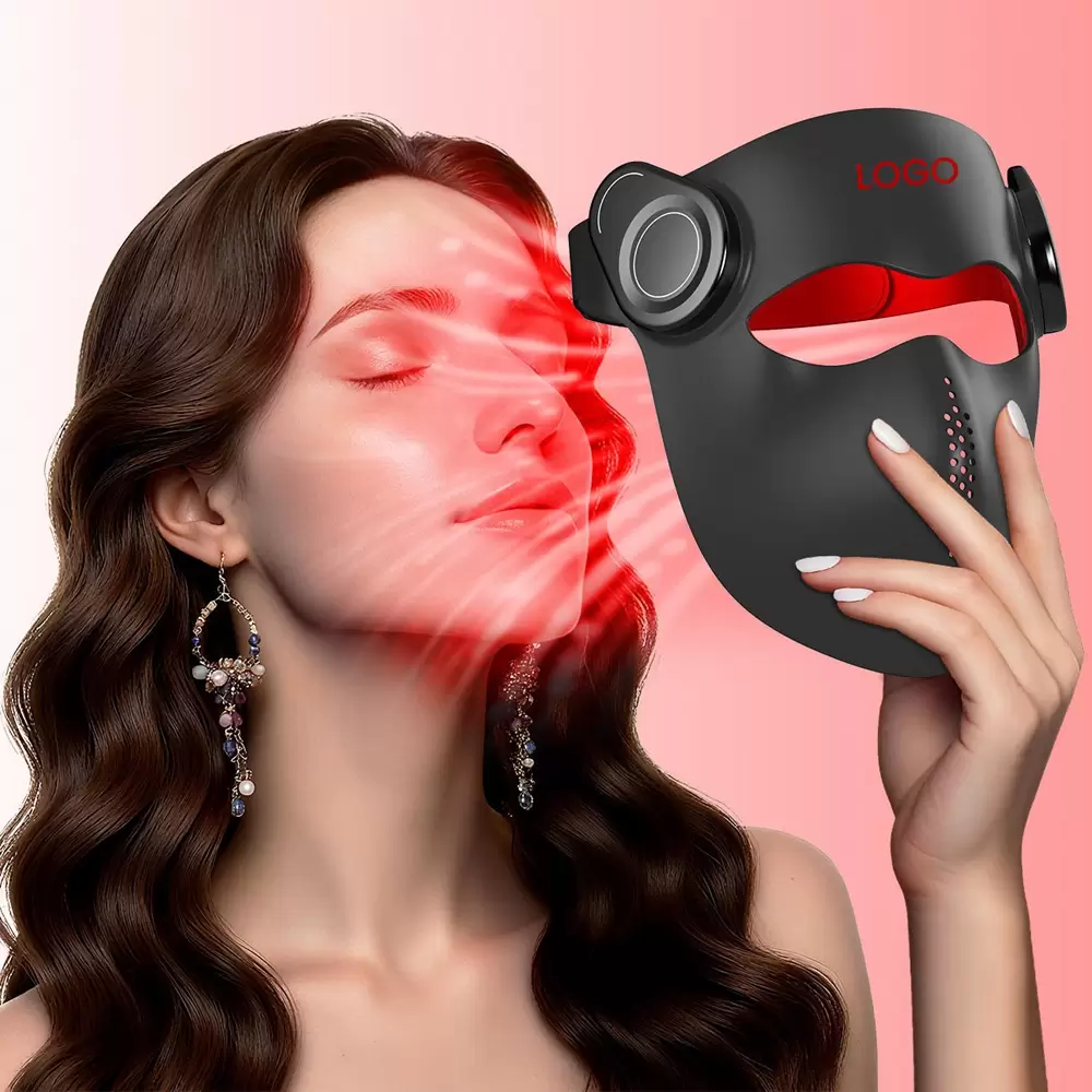 4 Wavelengths 3D Laser LED Facial Mask for Face Anti-Wrinkle